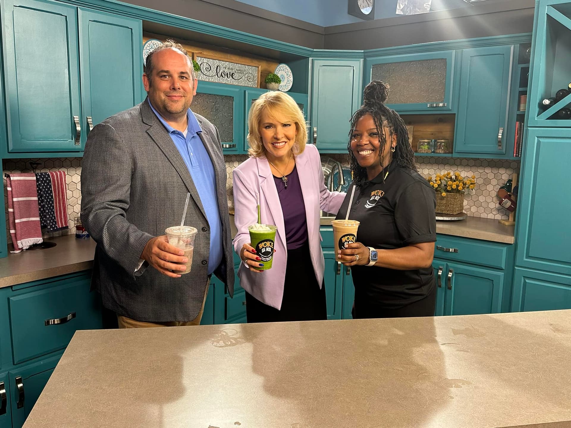 Woke Sea Moss featured on local TV